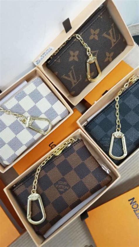 lv keychain holder|lv keychain wallet women.